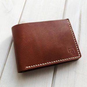 Натуральный кошелек Slim bifold